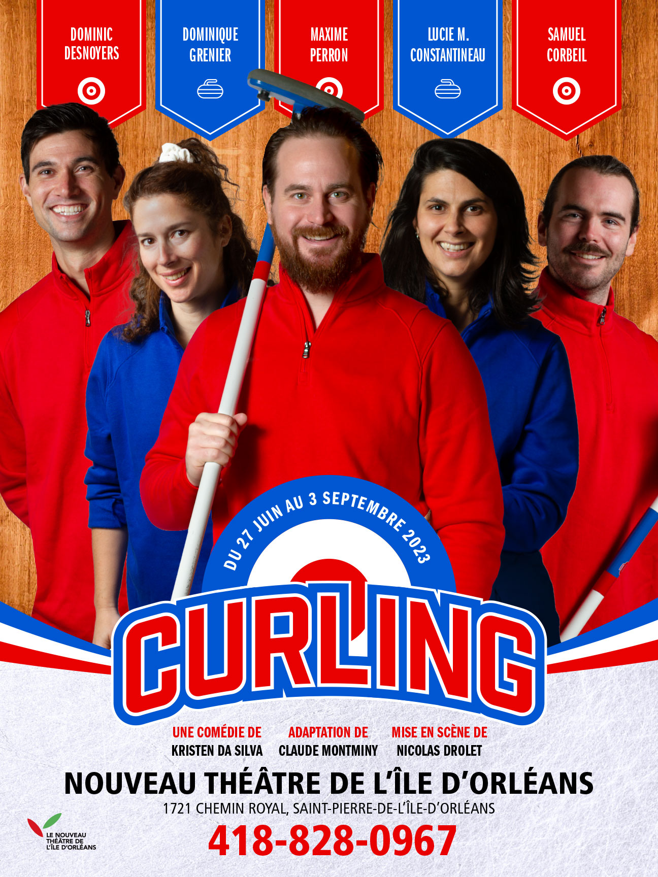 Affiche de la comédie 'Curling' 2023